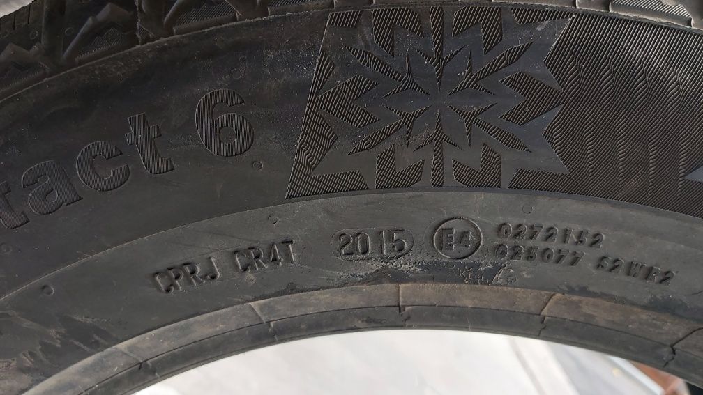 Шина НОВАЯ зимняя 235/60 R17 Continental Conti viking contact 6 одна