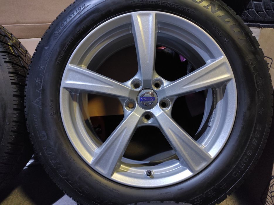 Koła ZIMOWE R18 5x108 VOLVO XC60 XC70 XC90 235/60/18 felgi 8jx18 ET42