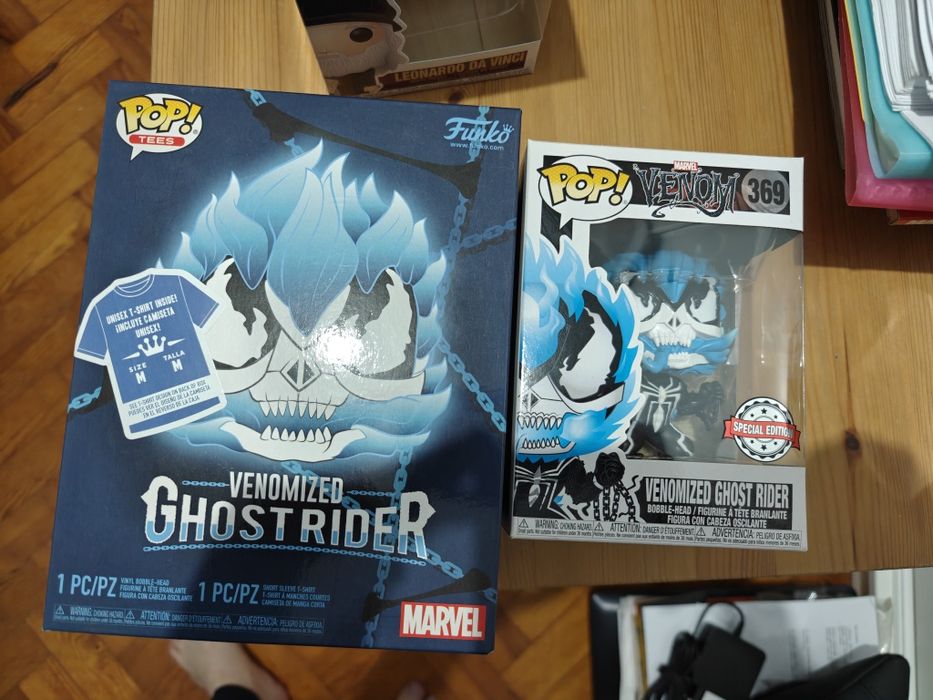 Pack Venomized ghost rider funko pop + t-shirt / tee size M
Pop 369