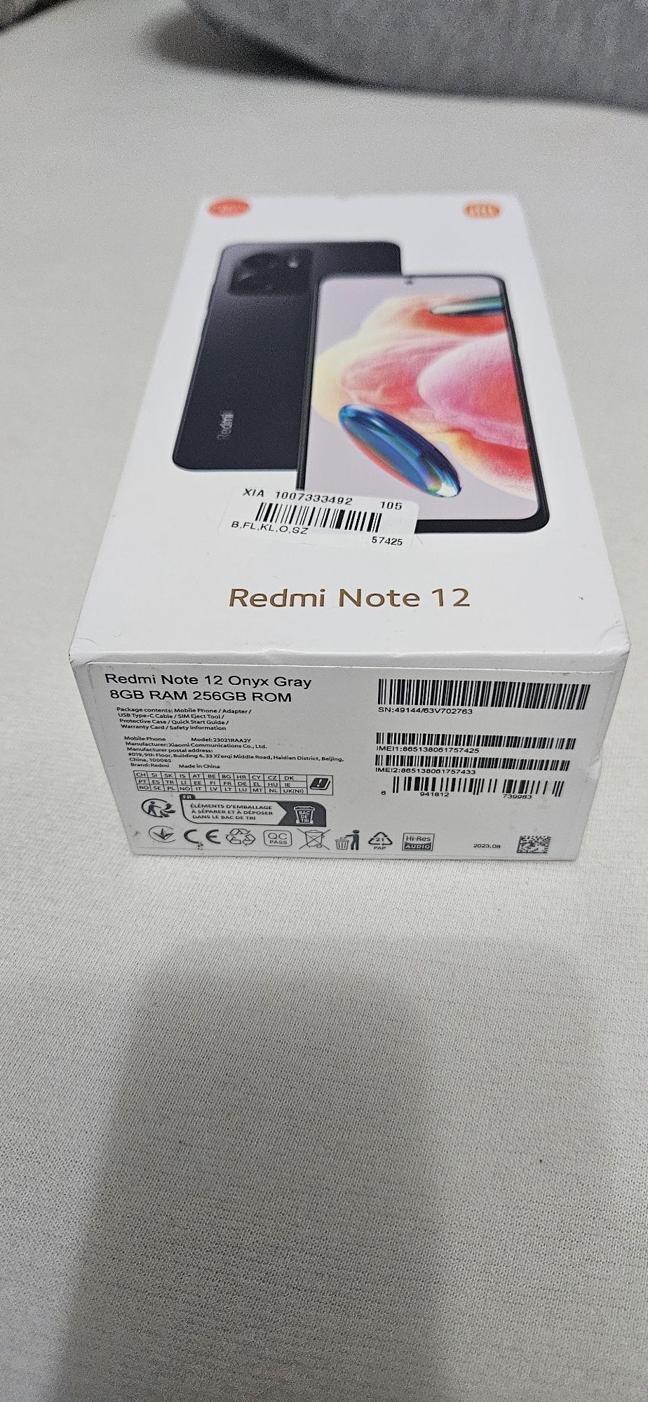 Redmi Note 12. 8/256