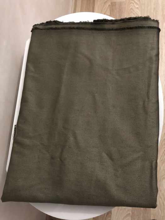 Ткань зеленая новая190/140