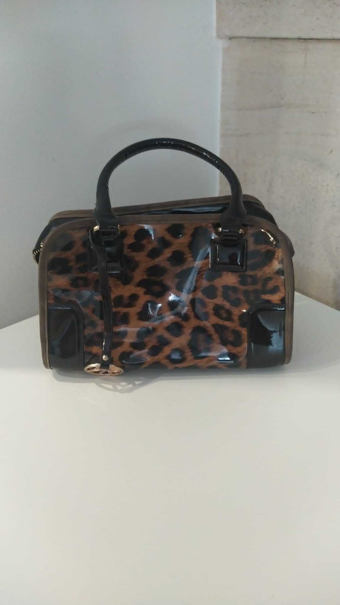 Mala animal print nova em verniz- 10€-Oportunidade