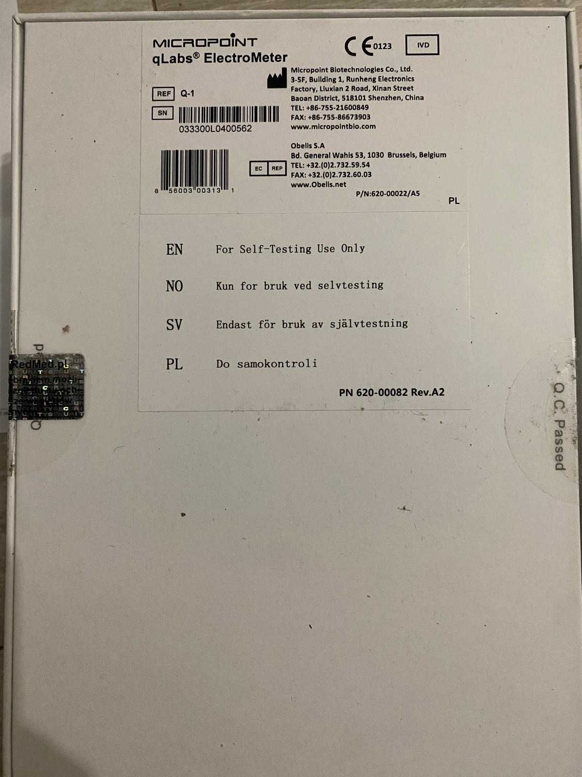 Monitor INR qLabs