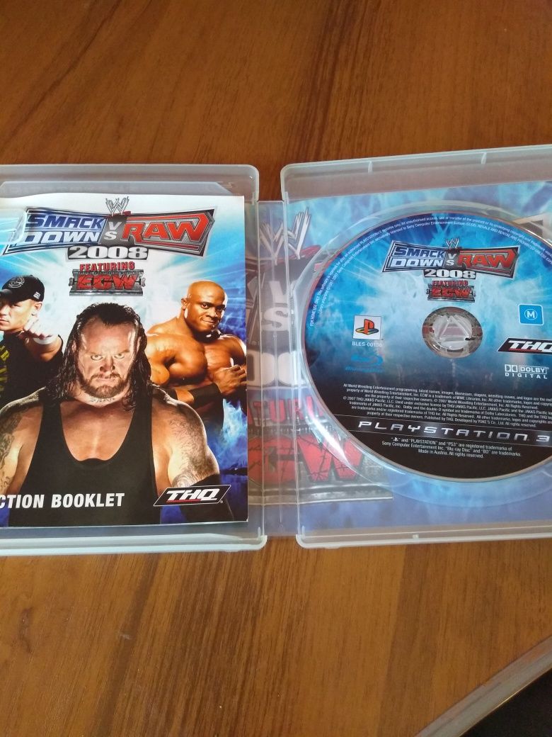 SmackDownvsRaw 2008 PlayStation 3