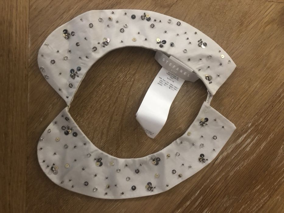 jedwabny kołnierzyk Stefanel