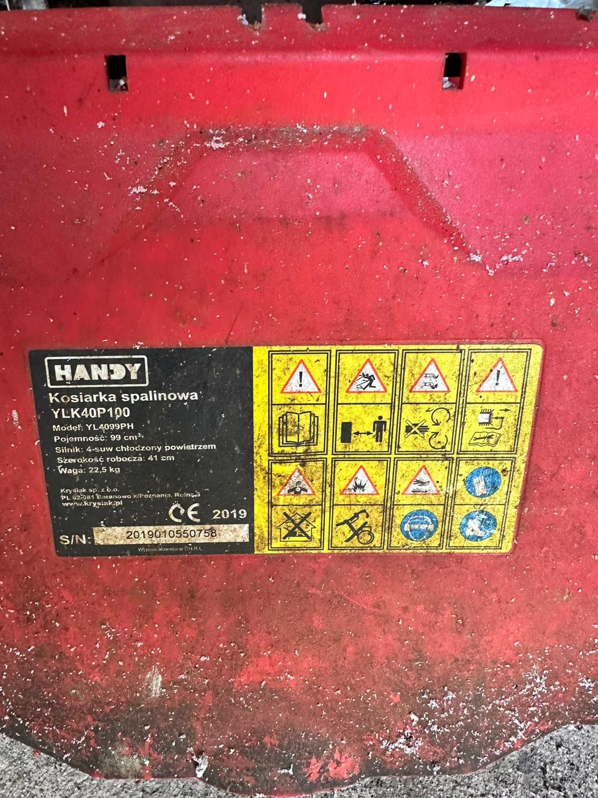 Kosiarka Handy spalinowa na części