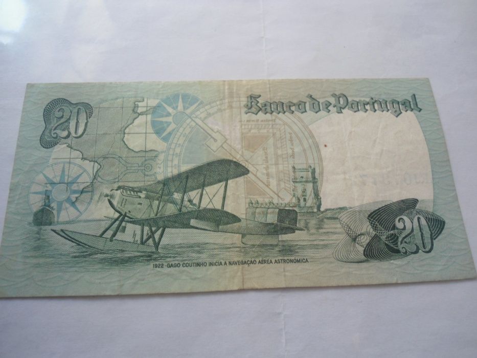 Notas de escudos antigas