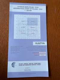 Mapa lotnicza PAŻP 2019 Olsztyn