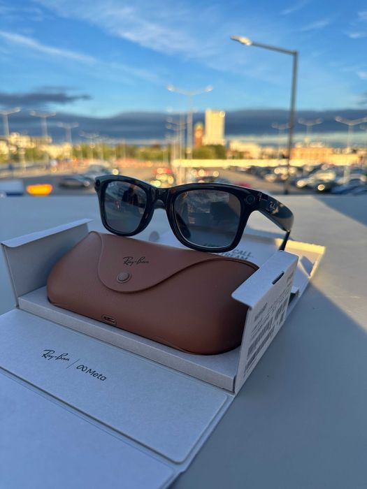 Смарт окуляри RayBan Meta Wayfarer Shiny Black Polar Gradient Graphite