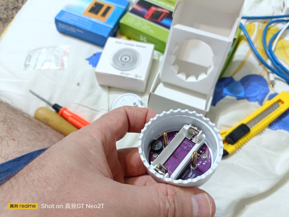 Датчик 433 МГц воды сигнализация - Tuya - Smart life -2025-