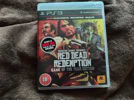 Red Dead Redemption + Undead Nightmare mapa GOTY PS3 PS 3 Wrocław Wys.