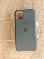 Silikonowe etui Apple iPhone 11 Silicone Case - czarne