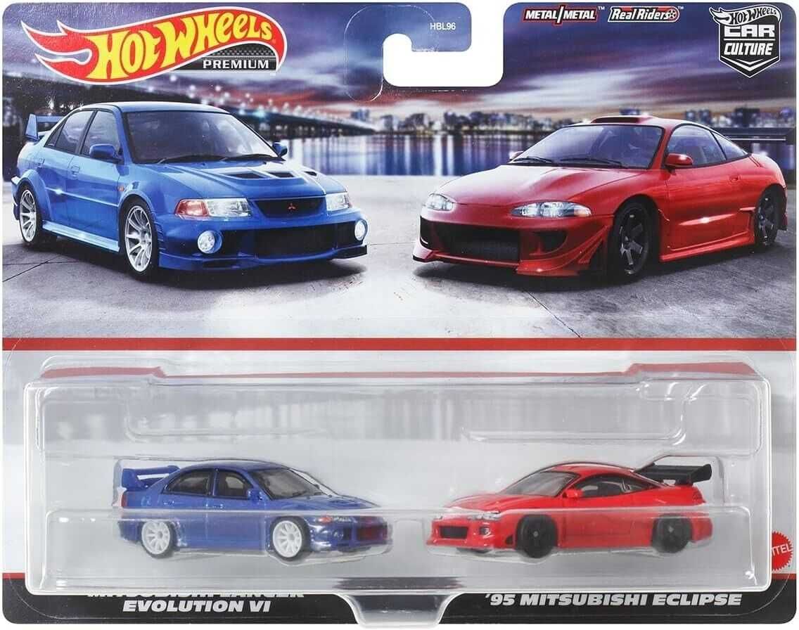 1/64 Hot Wheels - 2 Pack's - Varios Bmw Mitsubishi Holden Nissan Hks