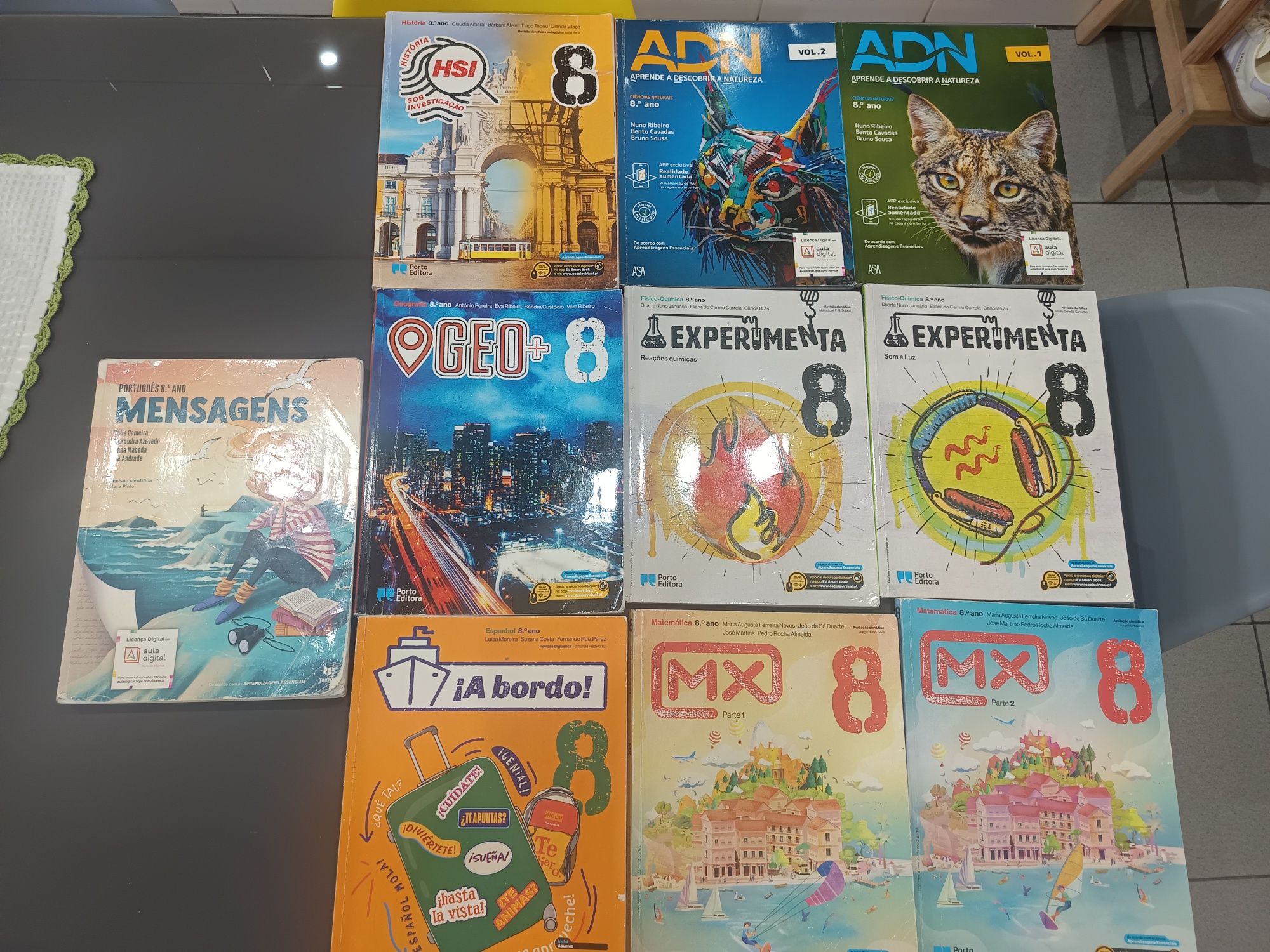 Manuais escolares 8.ano