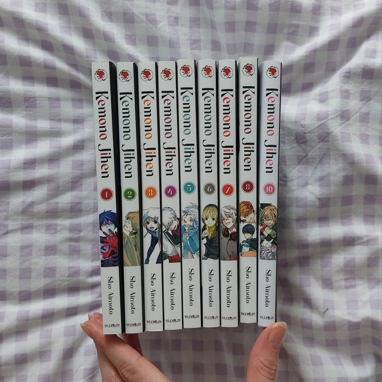 Kemono Jihen Zestaw Tomy 1-8 + 10 oraz dodatki