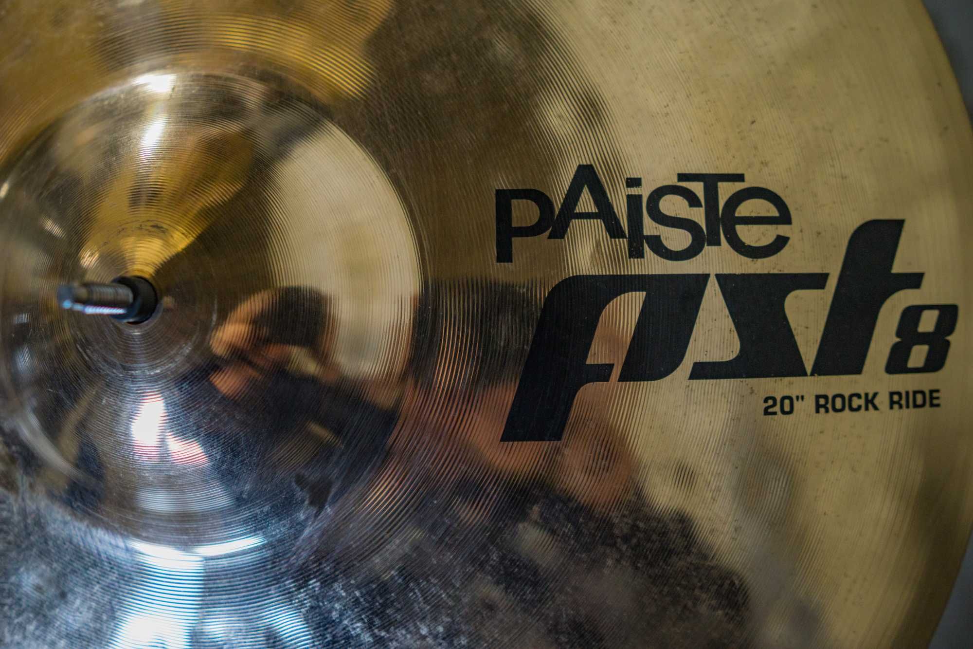 Talerz Paiste Pst8 Rock Ride 20' perkusja bdb stan