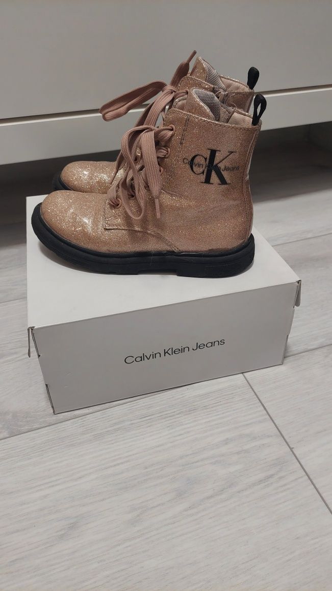 Buciki calvin klein jak nowe rozmiar 28