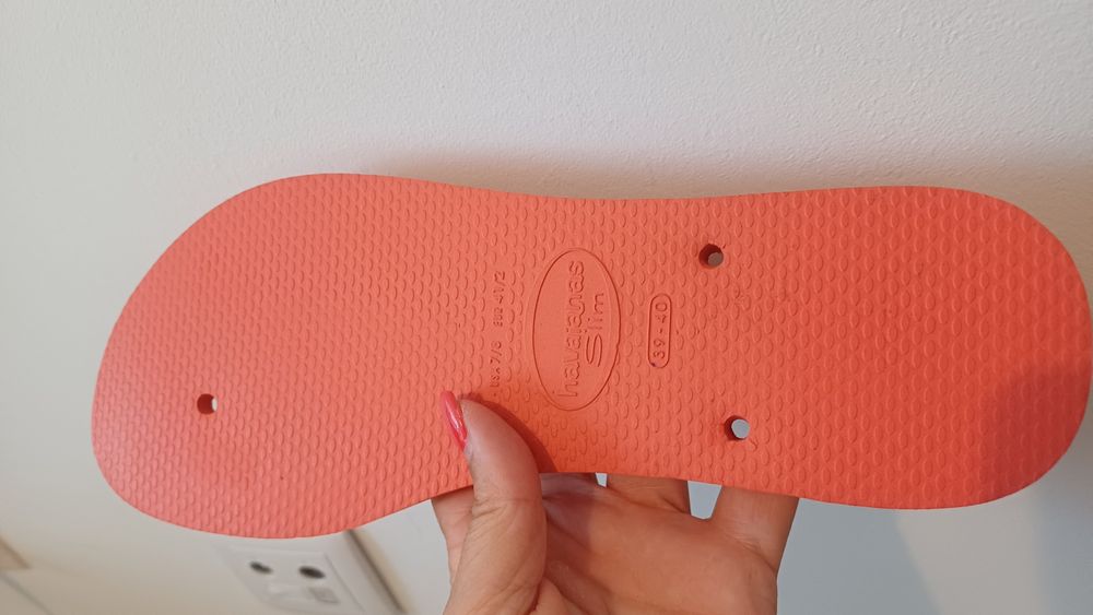 Solas havaianas slim (novas) -39/40