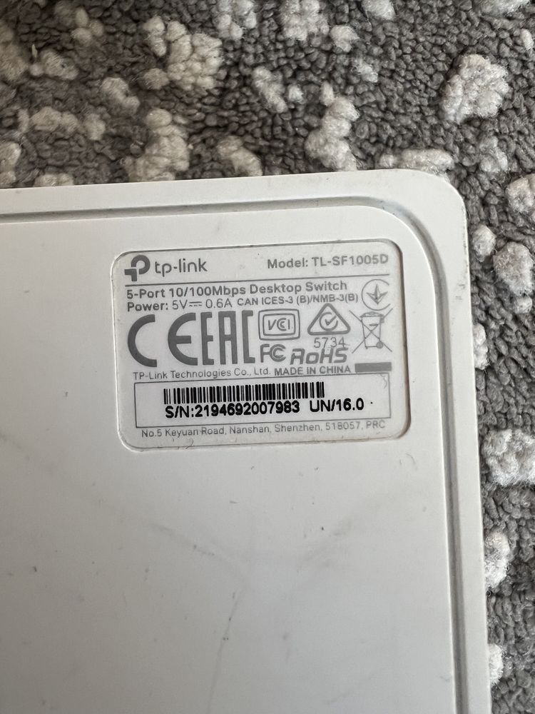 Tp link switch rozgaleznik tl sf1005D