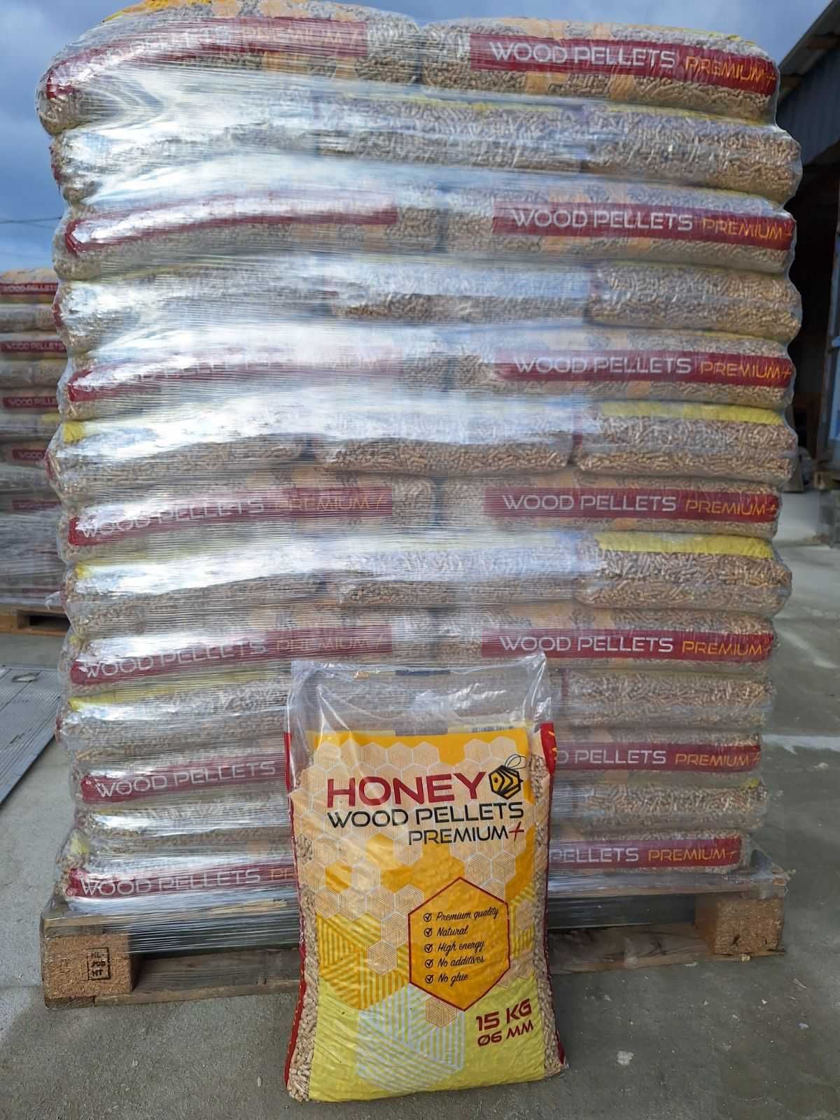 Pellet Honey Premium, klasy A1