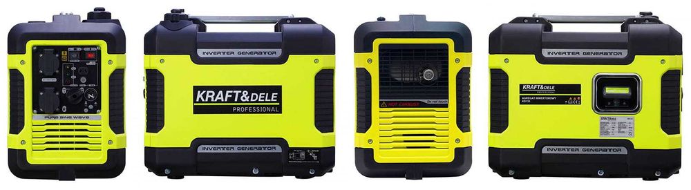 KRAFT&DELE Agregat Prądotwórczy Generator Prądu 1,9kw 4-suw KD133