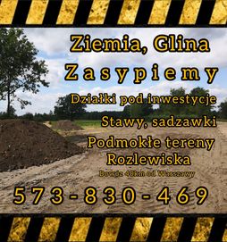 Ziemia, Podnoszenie terenu, Zwałka, Glina