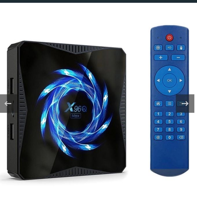 Box android 4k Novas 4gb/32gb