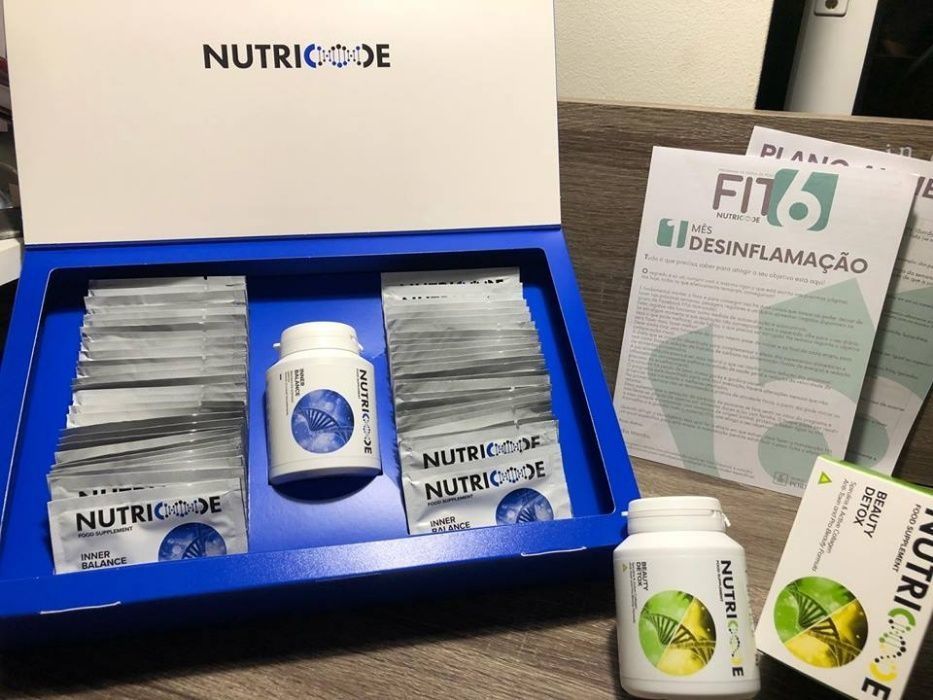 Vários suplementos Nutricode FIT6