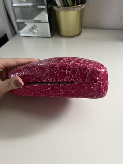 Estojo de óculos rosa choque/fúscia