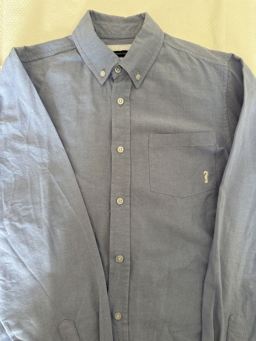 Camisas Lanidor Oxford Azul e Branca 12 anos