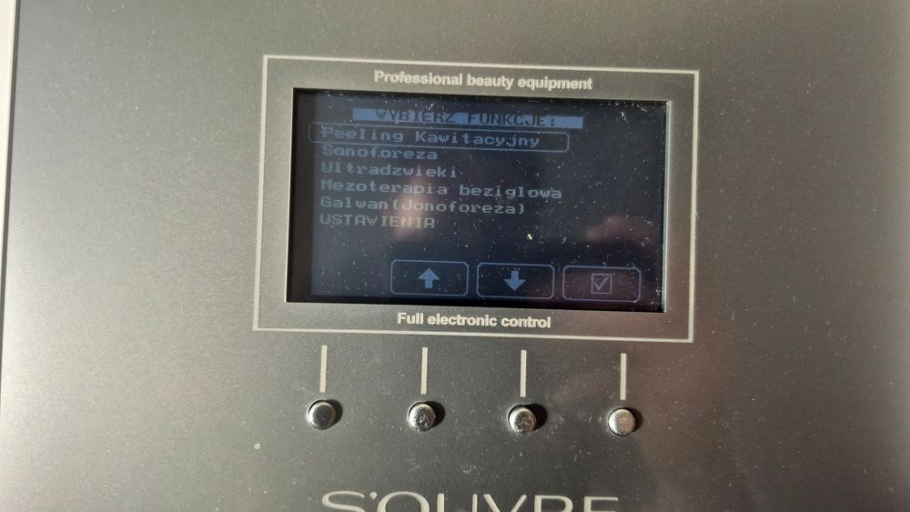 Urządzenie kosmetyczne ELZET Solybe 5w1 – peeling, sonoforeza kombajn