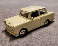 Samochodzik Trabant 601 – SS 4725 – DDR 1989 – Biały – Kolekcjonerski