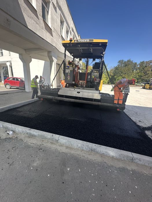 Асфальтні роботи, Запоріжжя, Дніпро. Благоустрій. Асфальтные работы.