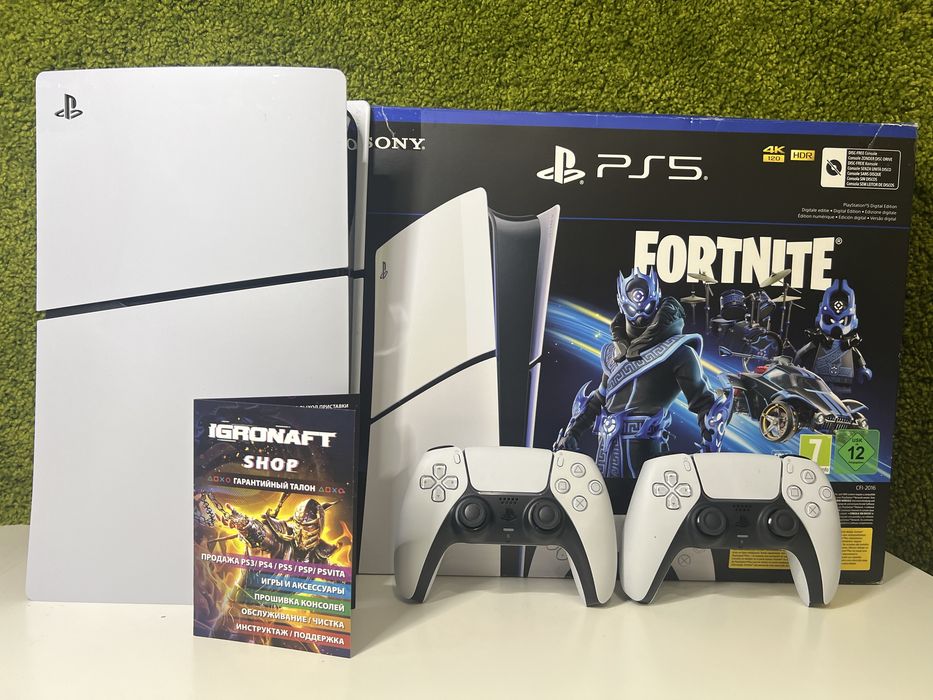 Гарантия! Консоль Playstation 5 Slim Digital edition 1 TB + dualsense
