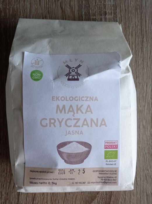 Ekologiczna Mąka Gryczana