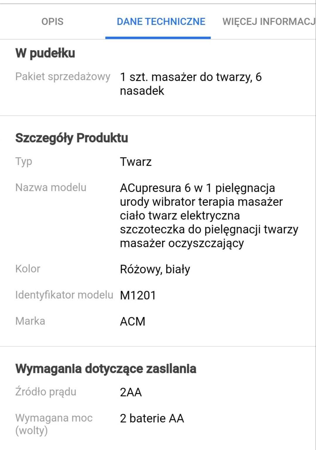 Masażer-oczyszczacz M1201 do twarzy, pięt 6w1 + gratis depilator