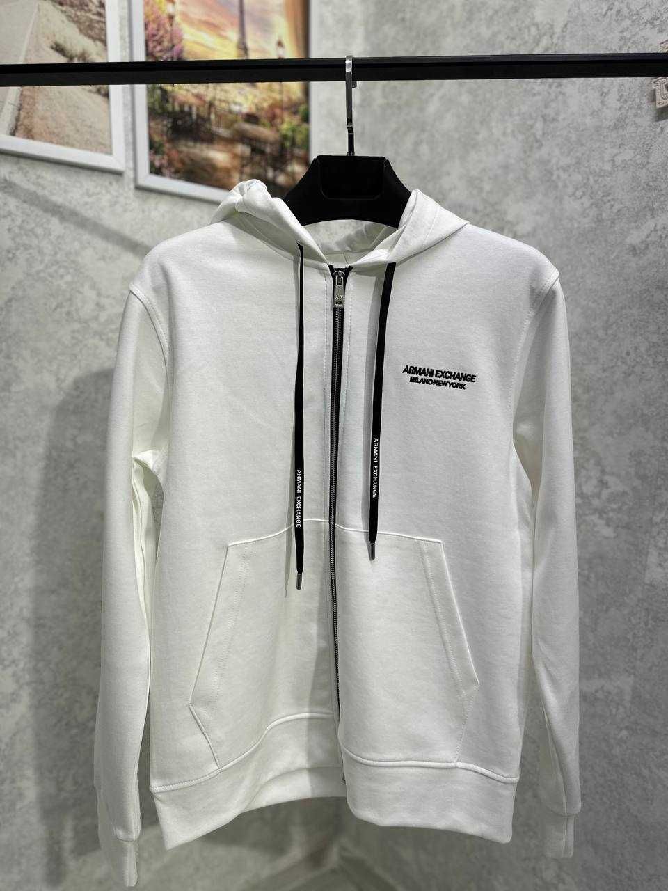 Зип Худи Armani Exchange Кофта AX та EA худі армані orginal