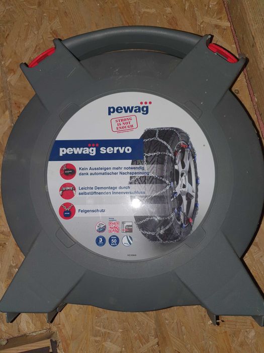Łańcuchy śniegowe pewag servo nowe RS 75