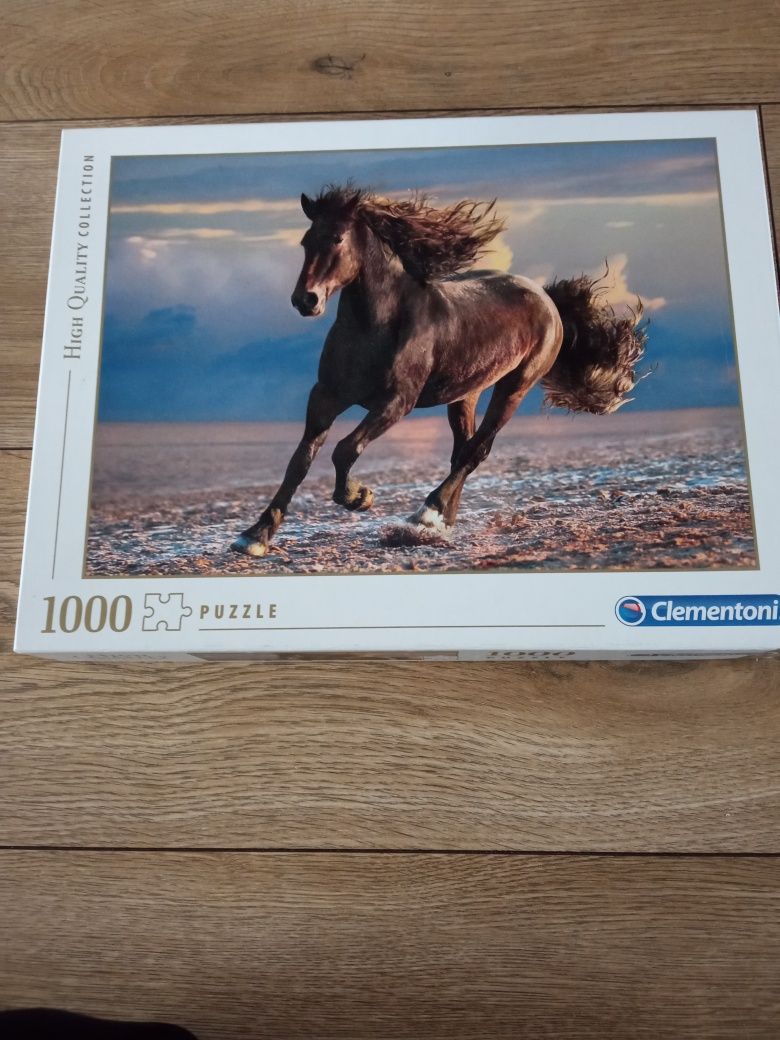 Puzzle z koniem, 1000 elementów