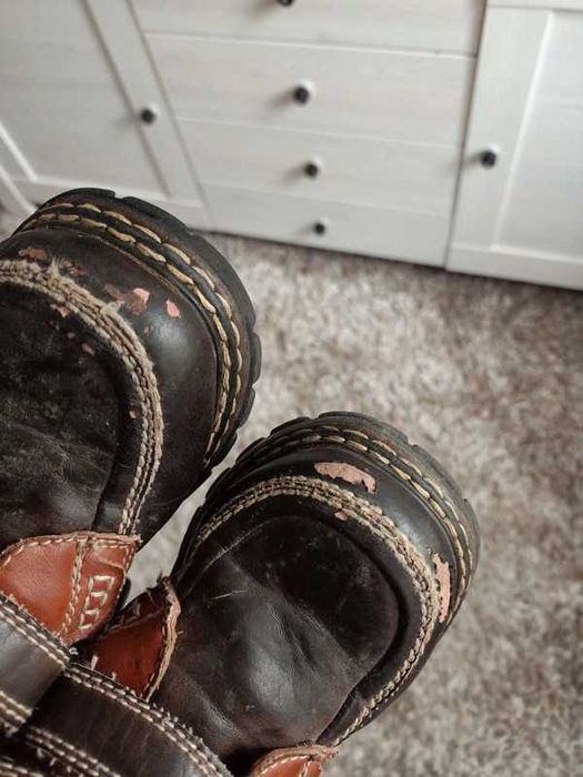 Buty botki kozaki chłopięce rozmiar 28 trapery grand canyon