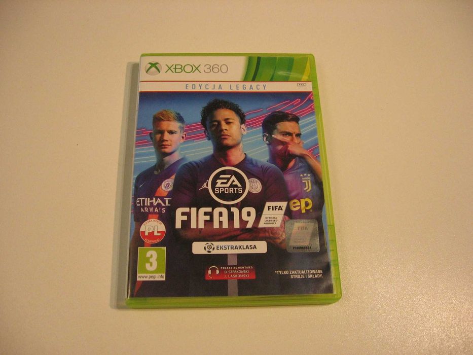 Fifa 19 PL - GRA Xbox 360 - Opole 4050