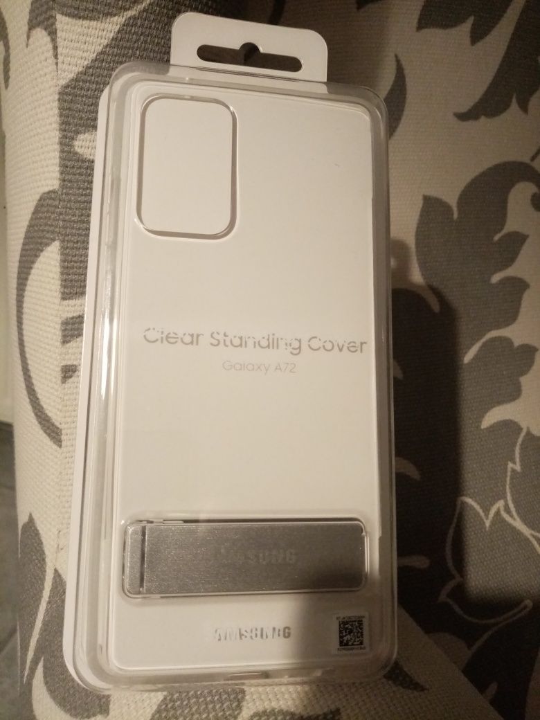 Etui Clear Standing Cover Samsung Galaxy A72 nowe okazja na prezent