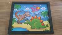 Obrazek dinozaury do pokoju dziecka