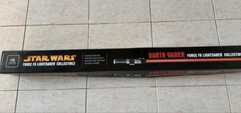 Light saber Star Wars Darth Vader Force FX MR Master réplica 2003