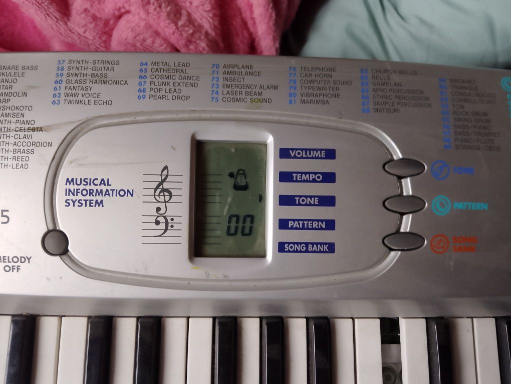 Keyboard Casio sa-75