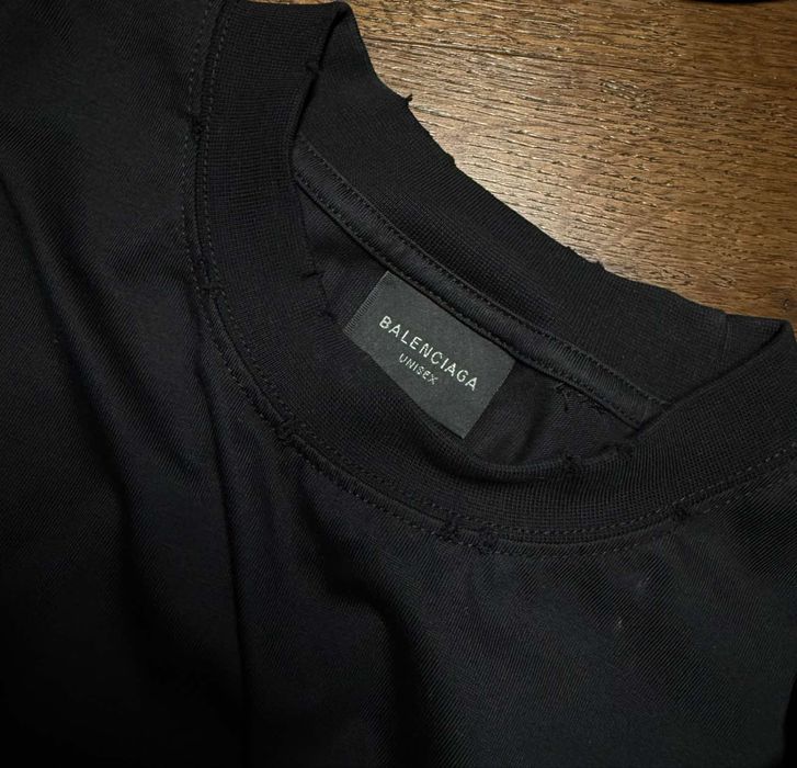 Лонгслив, лонгслів футболка з довгим рукавом Balenciaga unity logo