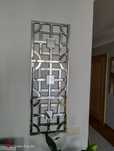 Dekoracja ścienna lustrzana szer 40cm wys120cm