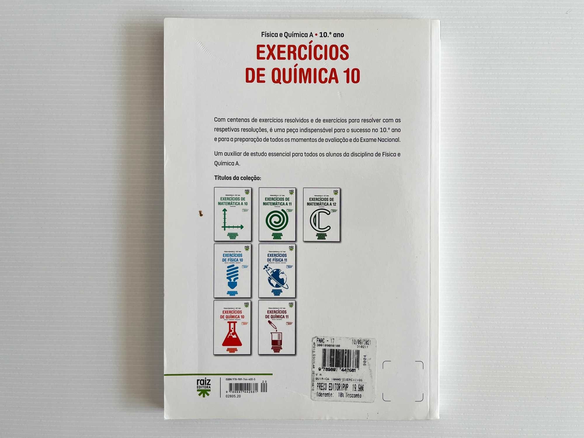 Exercícios de Química 10