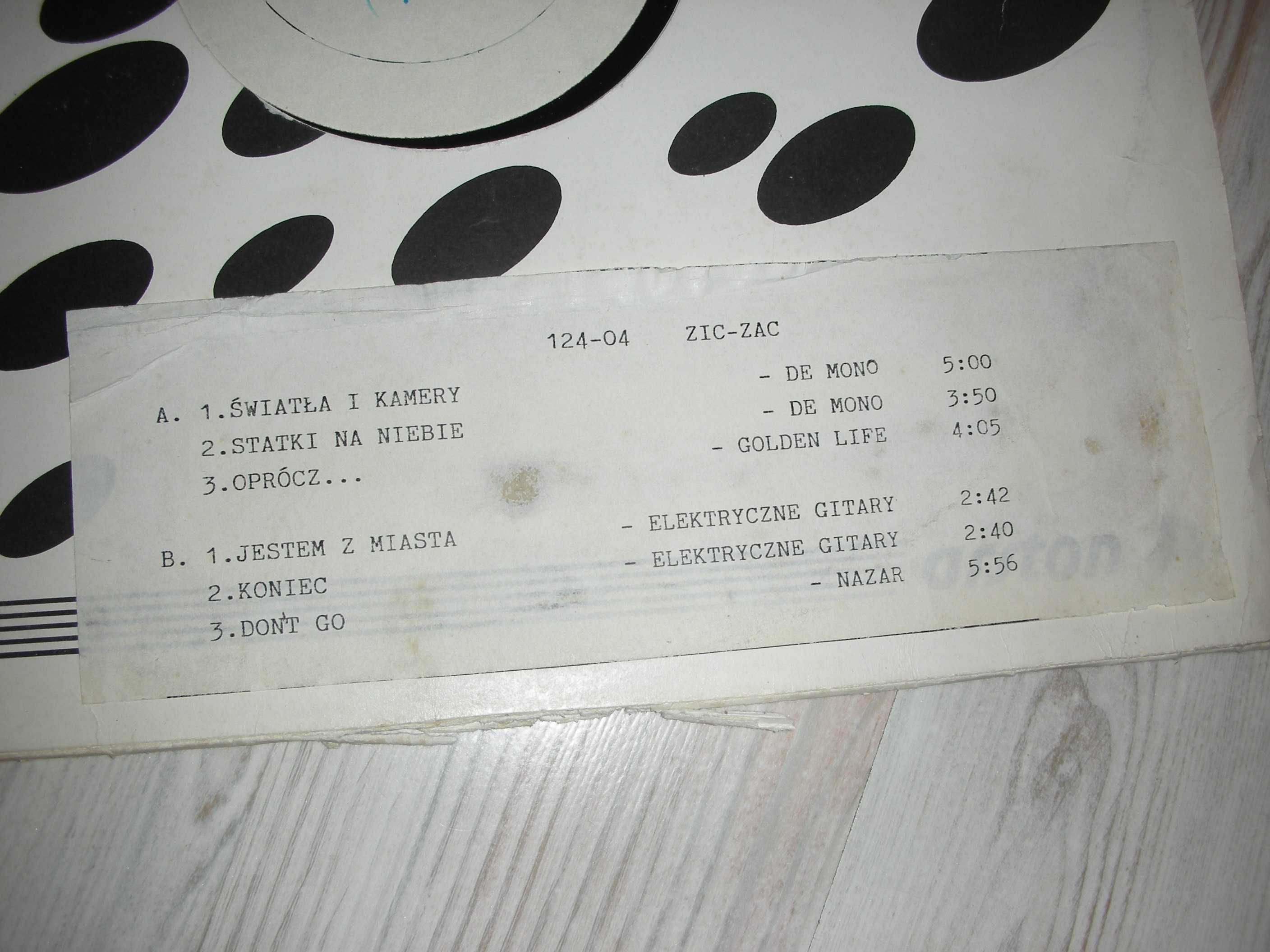 płyta winylowa, de mono,golden live,elektryczne gitary,biały kruk