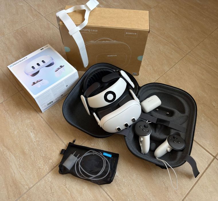 Okulary – Gogle VR Oculus Meta Quest 3 - 512GB + Akcesoria